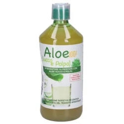 Aloe 100% Succo e Polpa - Digestive Health Supplement 1 L