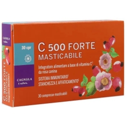 C500 Forte chewable - Vitamin C supplement 30 tablets