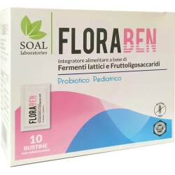 Floraben Pediatrico 10 sachets - Child health supplement