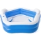 Pentagonal Inflatable Swimming Pool 213x206 Cm