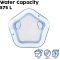 Pentagonal Inflatable Swimming Pool 213x206 Cm