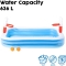 Basketball - Inflatable Swimming Pool 251x168 Cm