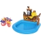 Pirate Ship - Inflatable Swimming Pool 140x130 Cm