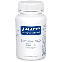 Pure Encapsulations  Bromelain 2400 - Draining Supplement 30 Capsules