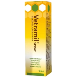 Vetramil Spray with Honey 100 Ml