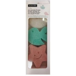 Konjac sponge set