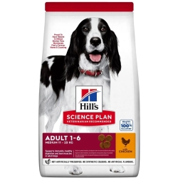 Science Plan Medium Adult Chicken - Dry food for dogs 14 kg