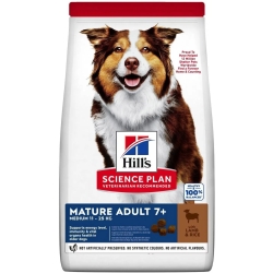 SP medium mature adult 7+ lamb and rice - dry food for dogs 14 kg
