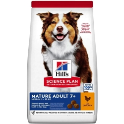 Science Plan Medium Mature Adult 7+ Chicken - Dry food for dogs 14 kg