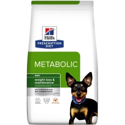 Prescription Diet Metabolic Mini Chicken - Dry food for dogs 9 kg