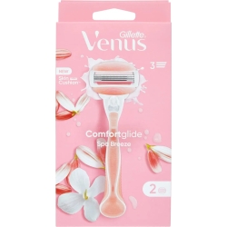 Venus comfortglide Spa Breeze Pink - Women Shaver + 2 cartridges