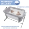 Next2me Evo Magic - Co-Sleeping Cradle - Grey mist