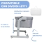 Next2me Evo Magic - Co-Sleeping Cradle - Grey mist