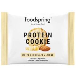 white chocolate and almonds Protein cookie