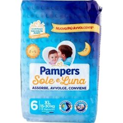 Sole e Luna XL - 13 Diapers size 6 (15-30 kg)