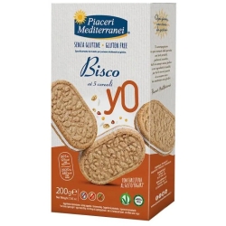 5 cereals Bisco Yo - gluten -free biscuits 200 g