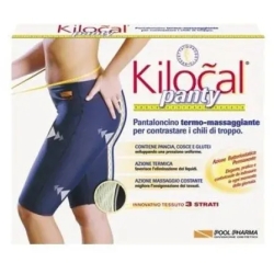 Kilocal Panty - Blue thermo-massage shorts Size XXL