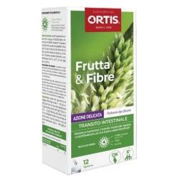 Frutta & Fibre Azione Delicata - Fibre Supplements 12 Stick