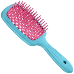 Small Superbrush - Turquoise And Pink Brush