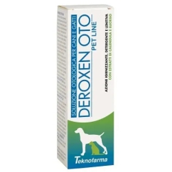Deroxen Pet Line Oto - dogs and cats Otological solution 75 Ml