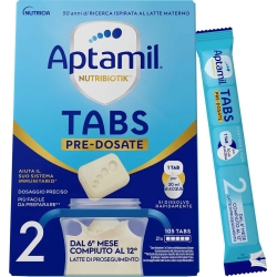 Nutribiotik Tabs Pre-Dosate 2 - 6-12M Formula 21 sachets