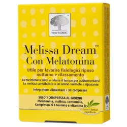 Melissa Dream con Melatonina - Sleep Supplement 30 tablets