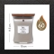 2 Medium candles gift box
