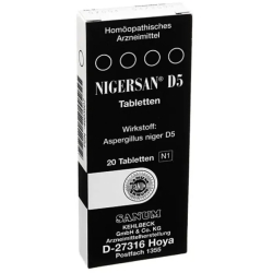 Nigersan D5 - Homeopathic Remedy 20 tablets