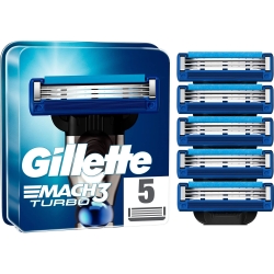 Mach3 Turbo - 5 Razor Blades For Manual Razor