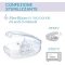 Physio Soft Luxe 2-6 m form - Silicone pacifier - neutral