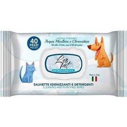 Micellar and chlorhexidine water - 40 sanitizing wipes