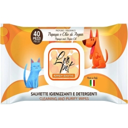 Papaya and Argan Oil - 40 sanitizing wipes