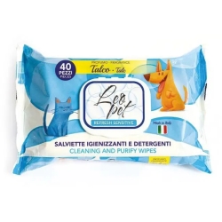 Talc - 40 sanitizing wipes