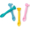 Whale - silicone spoon - pink