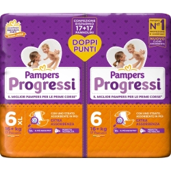 Progress - 34 Diapers double pack size Oversized 6 16+ Kg