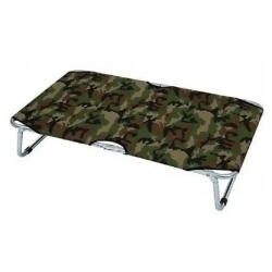 Foldable dog bed Size 40X60 cm - Military green