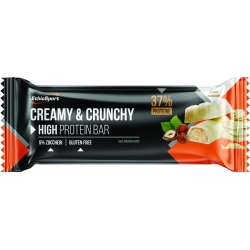 Creamy & Crunchy - White & Hazelnut Protein Bar 30 G