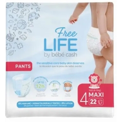 Bébé Cash Pants Maxi - 22 diapers Size 4 (8-15 kg)