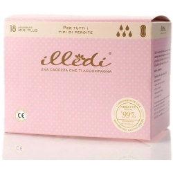 Mini Plus - 18 night sanitary pads without wings