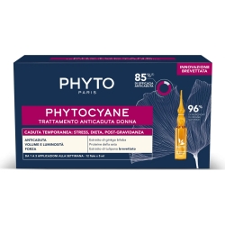 Phytocyane - Anti-hair loss treatment for women 12 x 5 ml