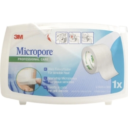 Micropore - paper patch 2.5 x mt 5 cm