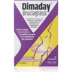 Dimaday Bruciagrassi - Weight Loss Supplement 30 tablets
