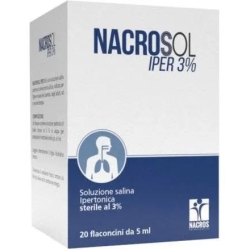 Nacrosol Iper 3% - Hypertonic solution 20 vialcini