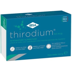 Thirodium 50 Mcg - Iodine Supplement 30 Soft Capsules