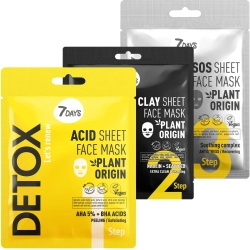 Detox - 3 purifying & anti-aging face masks