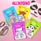 Funny beauty Set - 4 face masks