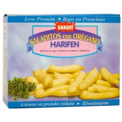 Harifen Saladitos - Mini protein-free breadsticks with oregano 120g