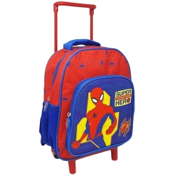 Kindergarten trolley backpack with Spiderman decorations