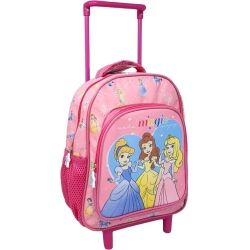 Kindergarten trolley backpack with Princesses decorations