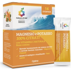 Magnesium and Potassium - immune boost supplement 14 Stick Packs
